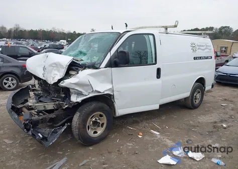 2017 Chevrolet Express 2500 Work Van from USA, damaged, VIN 1GCWGAFF2H1319946